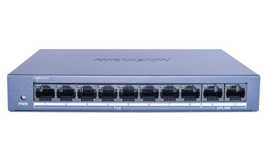 HIKVISION Hikvision DS-XS0110-P Switch POE non gestito Ethernet veloce a 8 porte - RETI | TecnoCARE.net Sabaudia, Latina, Terracina, San Felice Circeo e Pontinia