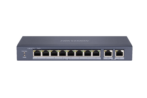 HIKVISION HIKVISION SWITCH 8P LAN 10/100M RJ45 POE+2P GIGABIT RJ45 HIKVISION DS-3E0310P-E/M 802.3AF/AT, POE PO - SWITCH E HUB | TecnoCARE.net Sabaudia, Latina, Terracina, San Felice Circeo e Pontinia