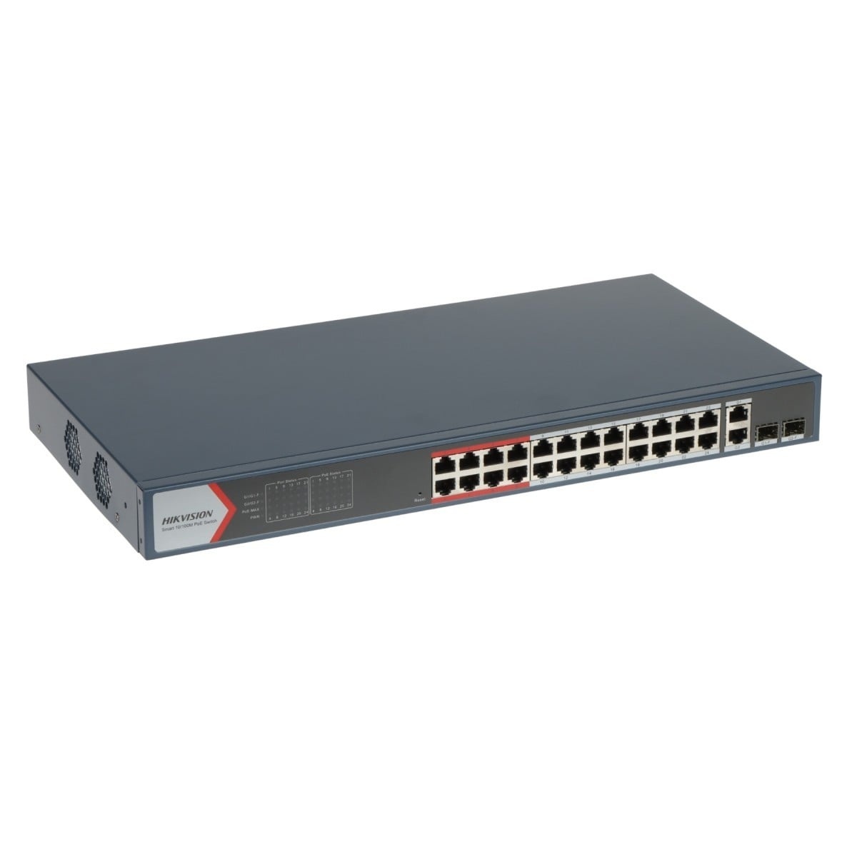 HIKVISION Hikvision DS-3E1326P-EI(B) Switch POE intelligente Fast Ethernet a 24 porte - RETI | TecnoCARE.net Sabaudia, Latina, Terracina, San Felice Circeo e Pontinia