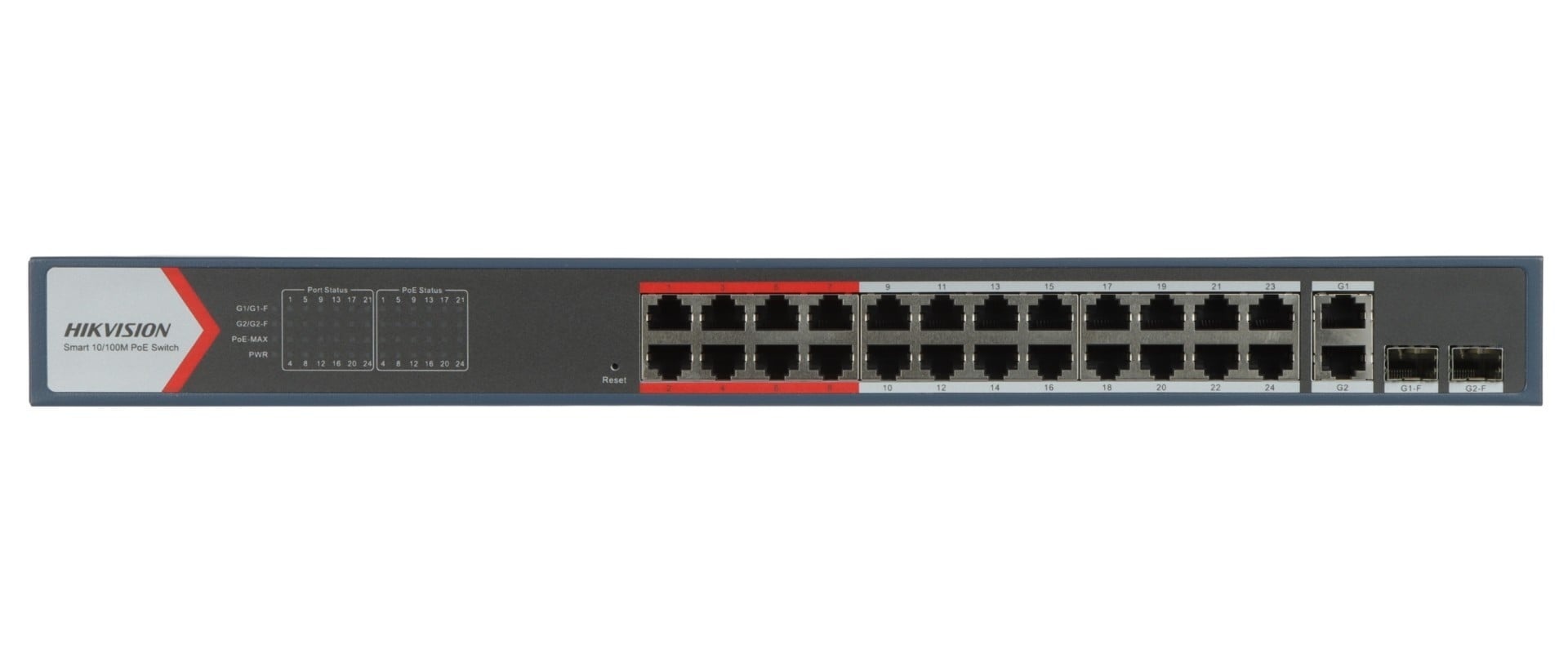 HIKVISION Hikvision DS-3E1326P-EI(B) Switch POE intelligente Fast Ethernet a 24 porte - RETI | TecnoCARE.net Sabaudia, Latina, Terracina, San Felice Circeo e Pontinia