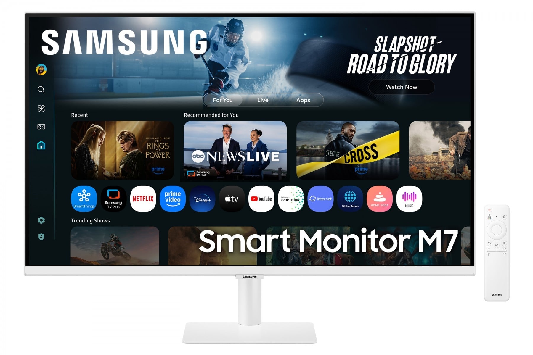 SAMSUNG Samsung M7 M70F Monitor PC 81,3 cm (32") 3840 x 2160 Pixel 4K Ultra HD LED Bianco - MONITOR E ACCESSORI | TecnoCARE.net Sabaudia, Latina, Terracina, San Felice Circeo e Pontinia