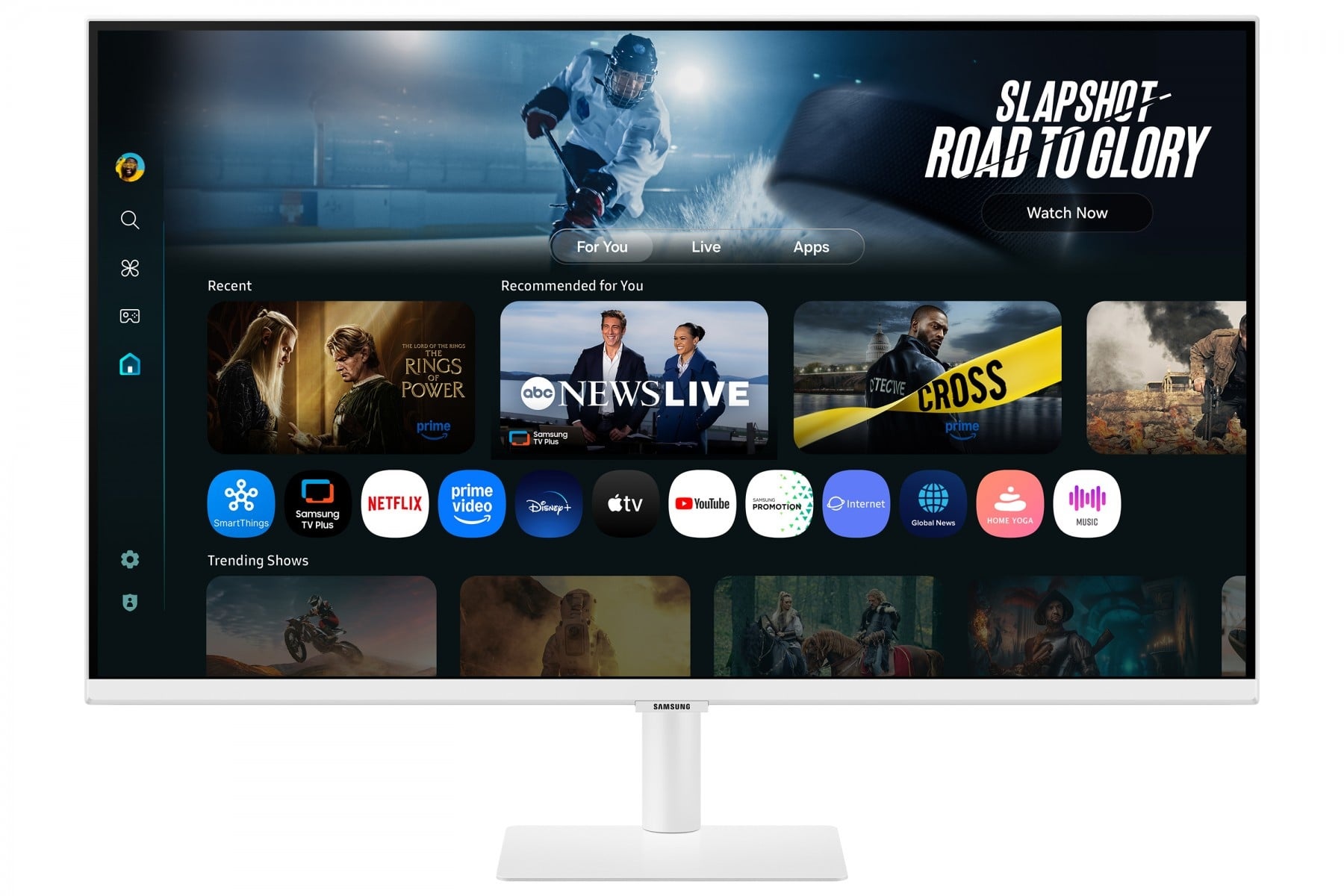 SAMSUNG Samsung M7 M70F Monitor PC 81,3 cm (32") 3840 x 2160 Pixel 4K Ultra HD LED Bianco - MONITOR E ACCESSORI | TecnoCARE.net Sabaudia, Latina, Terracina, San Felice Circeo e Pontinia