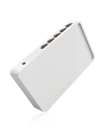 TOTOLINK TOTOLINK S505 switch di rete Non gestito L2 Fast Ethernet (10/100) Bianco - RETI | TecnoCARE.net Sabaudia, Latina, Terracina, San Felice Circeo e Pontinia