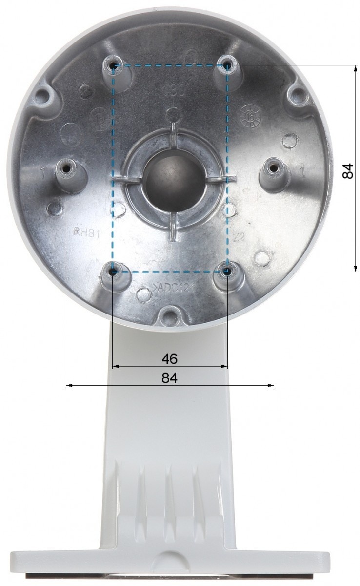 HIKVISION Hikvision DS-1273ZJ-130 Wall mount - SISTEMI DI SORVEGLIANZA | TecnoCARE.net Sabaudia, Latina, Terracina, San Felice Circeo e Pontinia