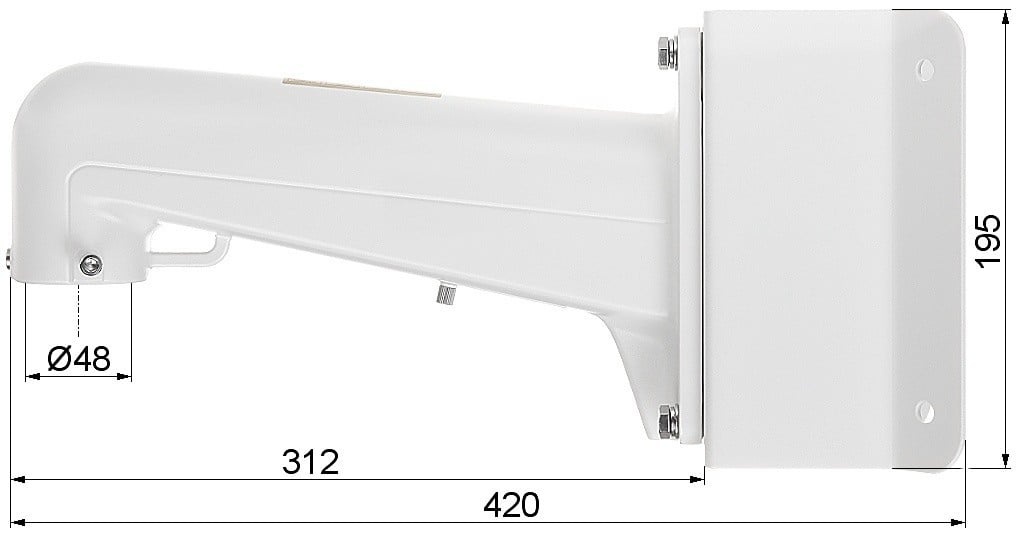 HIKVISION Hikvision DS-1602ZJ-Corner Corner mount - SISTEMI DI SORVEGLIANZA | TecnoCARE.net Sabaudia, Latina, Terracina, San Felice Circeo e Pontinia