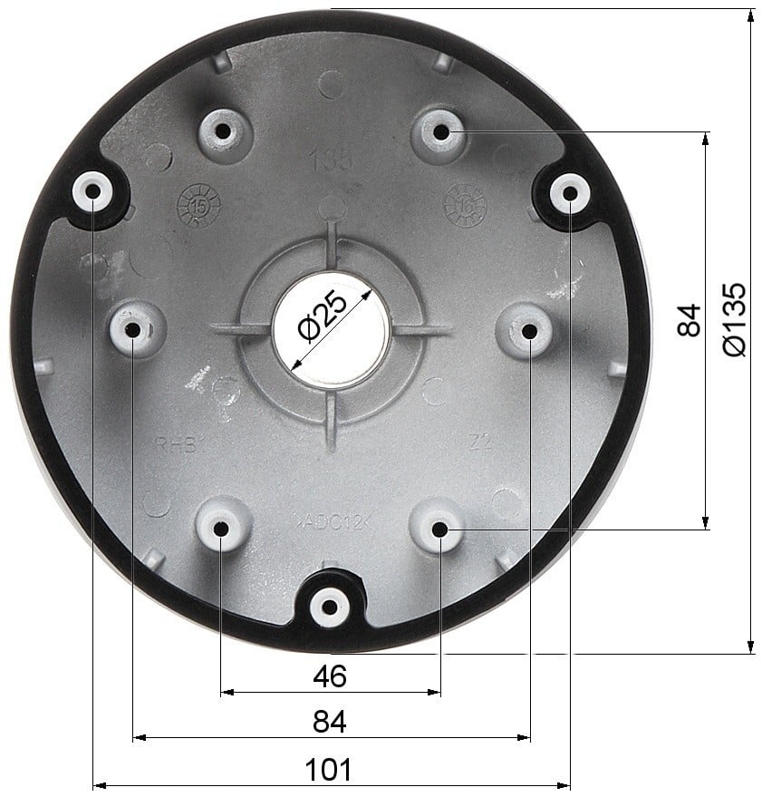 HIKVISION Hikvision DS-1271ZJ-135 Pendant Mount - SISTEMI DI SORVEGLIANZA | TecnoCARE.net Sabaudia, Latina, Terracina, San Felice Circeo e Pontinia