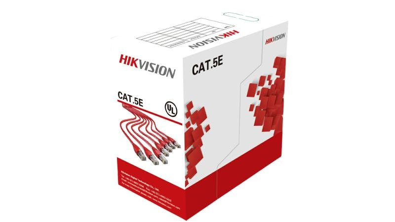 HIKVISION Hikvision DS-1LN5E-S 305 m cavo di rete CAT5E UTP (rame solido, 0,5 mm, CM) - CAVI PER COMPUTER E PERIFERICHE | TecnoCARE.net Sabaudia, Latina, Terracina, San Felice Circeo e Pontinia