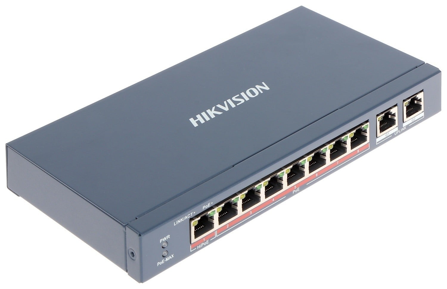 HIKVISION Hikvision DS-3E0310HP-E 8 Port Fast Ethernet Unmanaged POE Switch - RETI | TecnoCARE.net Sabaudia, Latina, Terracina, San Felice Circeo e Pontinia