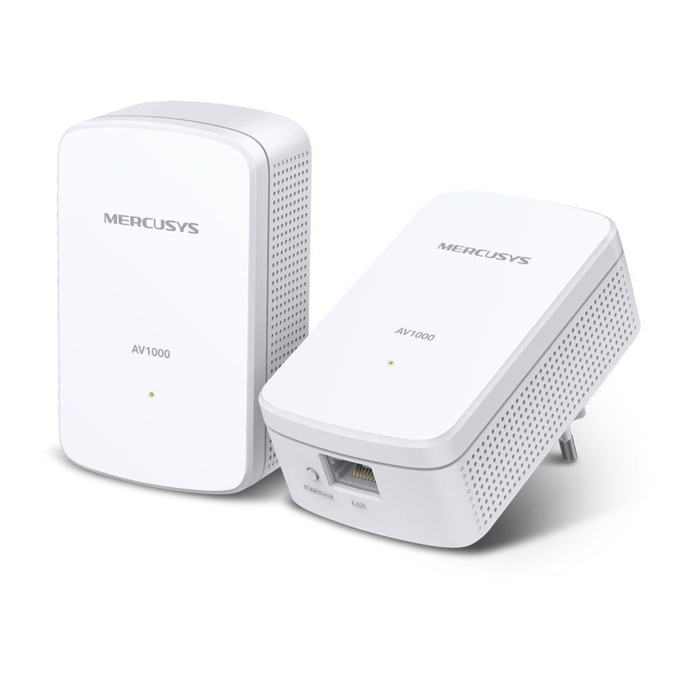 TP-LINK Mercusys MP500 KIT adattatore di rete PowerLine 1000 Mbit/s Collegamento ethernet LAN Bianco 2 pz - RETI | TecnoCARE.net Sabaudia, Latina, Terracina, San Felice Circeo e Pontinia