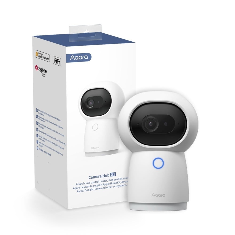 AQARA Aqara CH-H03 G3 Camera Hub IP Camera 1296p 360° Dual Band Zigbee 3.0 - DISPOSITIVI SMART PER LA CASA | TecnoCARE.net Sabaudia, Latina, Terracina, San Felice Circeo e Pontinia