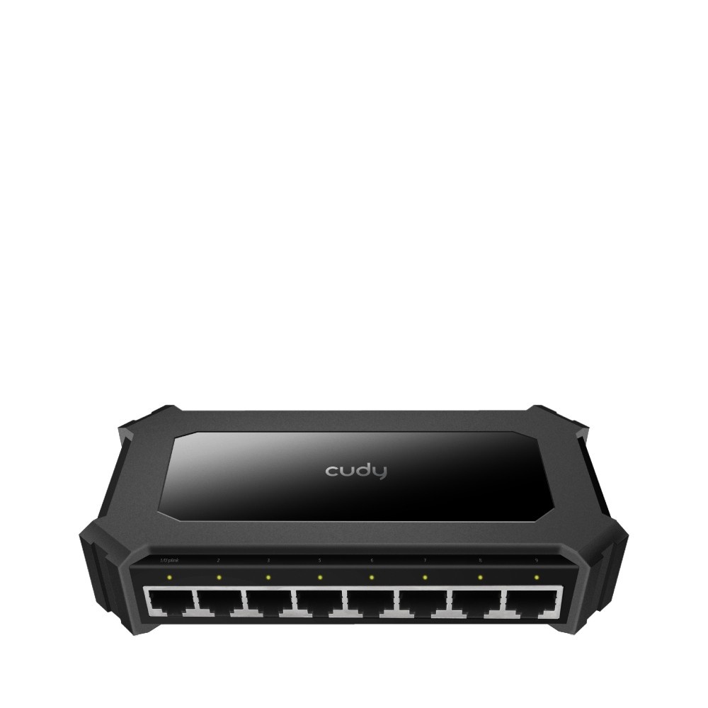 CUDY Cudy GS108D switch di rete Gigabit Ethernet (10/100/1000) Nero - RETI | TecnoCARE.net Sabaudia, Latina, Terracina, San Felice Circeo e Pontinia