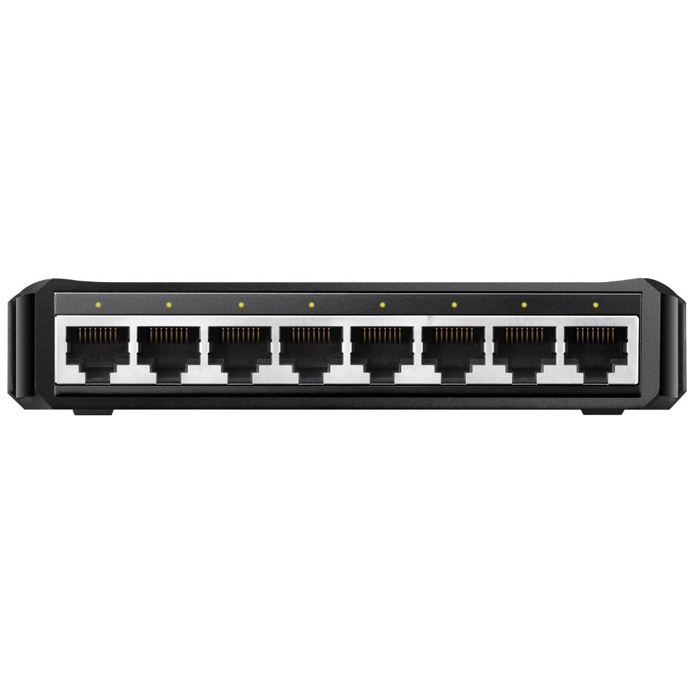 CUDY Cudy GS108D switch di rete Gigabit Ethernet (10/100/1000) Nero - RETI | TecnoCARE.net Sabaudia, Latina, Terracina, San Felice Circeo e Pontinia