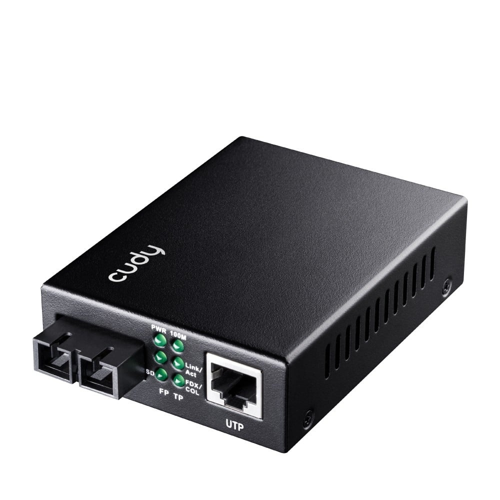 CUDY Cudy MC100MA-2 Media Converter 10/100M Ethernet Media Converter, 10/100M1310nm MM 2Km SC - RETI | TecnoCARE.net Sabaudia, Latina, Terracina, San Felice Circeo e Pontinia