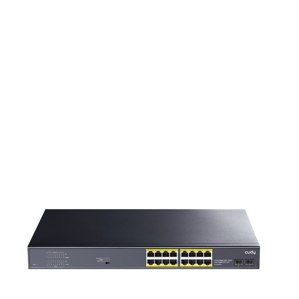 CUDY Cudy GS1020PS2 switch di rete Gigabit Ethernet (10/100/1000) Supporto Power over Ethernet (PoE) Nero - RETI | TecnoCARE.net Sabaudia, Latina, Terracina, San Felice Circeo e Pontinia