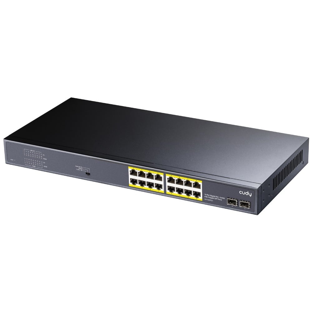 CUDY Cudy GS1020PS2 switch di rete Gigabit Ethernet (10/100/1000) Supporto Power over Ethernet (PoE) Nero - RETI | TecnoCARE.net Sabaudia, Latina, Terracina, San Felice Circeo e Pontinia