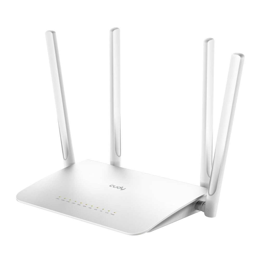 CUDY Cudy WR1300 router wireless Gigabit Ethernet Dual-band (2.4 GHz/5 GHz) Bianco - RETI | TecnoCARE.net Sabaudia, Latina, Terracina, San Felice Circeo e Pontinia