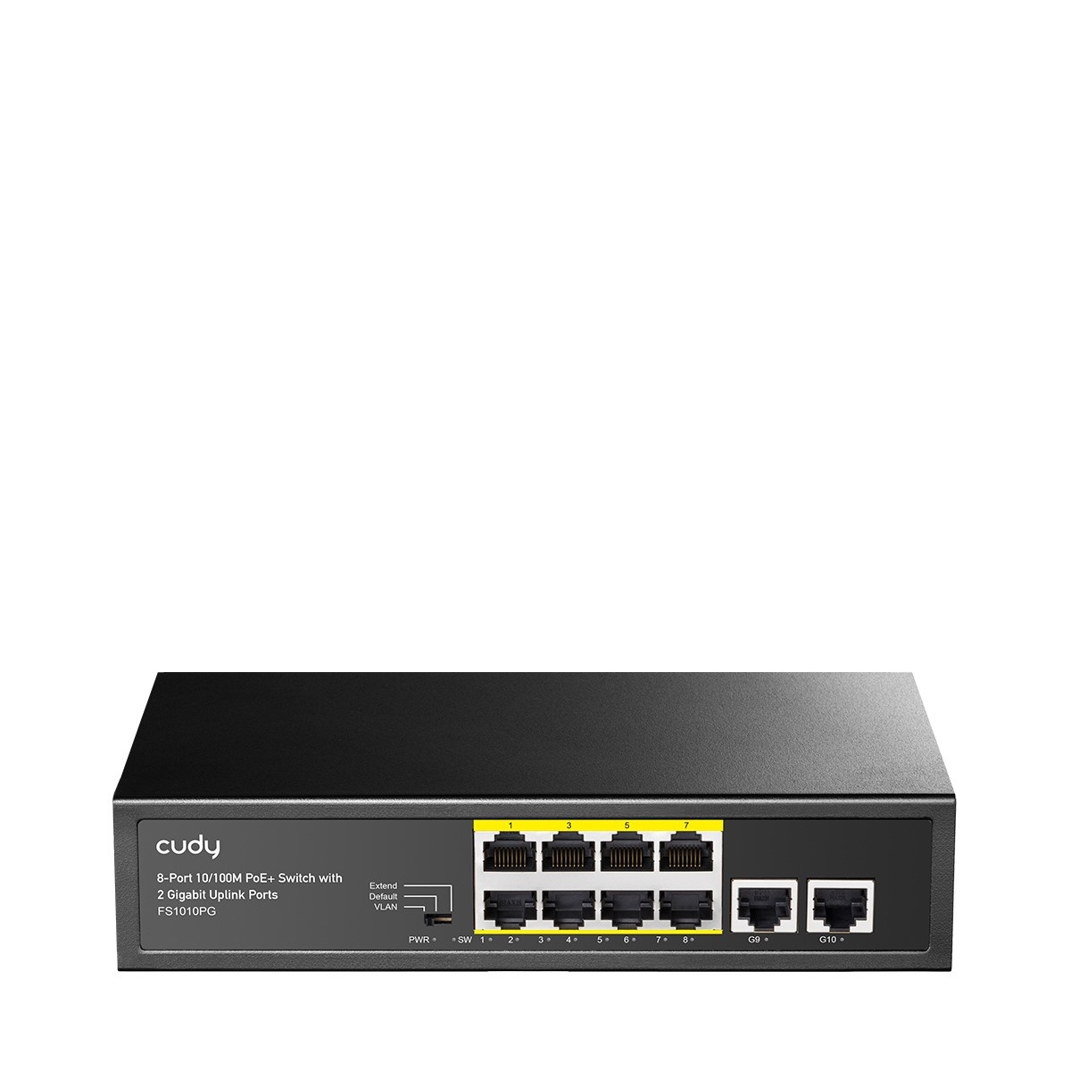 CUDY Cudy FS1010PG switch di rete Fast Ethernet (10/100) Supporto Power over Ethernet (PoE) Nero - RETI | TecnoCARE.net Sabaudia, Latina, Terracina, San Felice Circeo e Pontinia