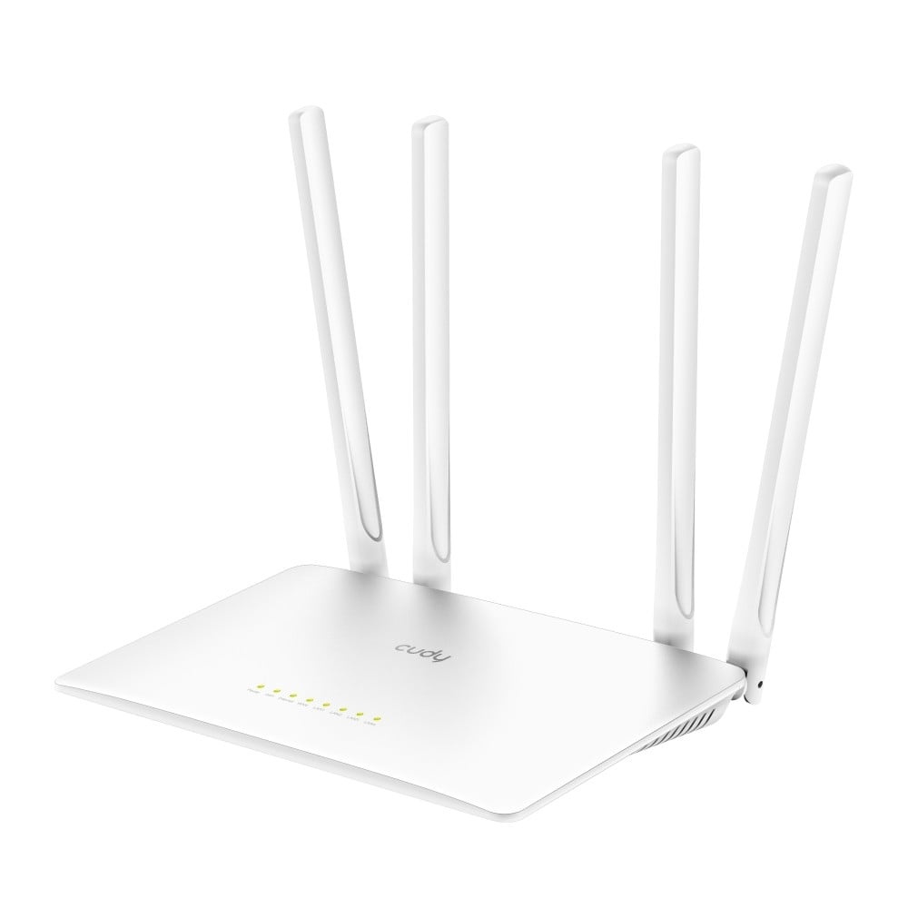 CUDY Cudy WR1200 router wireless Fast Ethernet Dual-band (2.4 GHz/5 GHz) Bianco - RETI | TecnoCARE.net Sabaudia, Latina, Terracina, San Felice Circeo e Pontinia