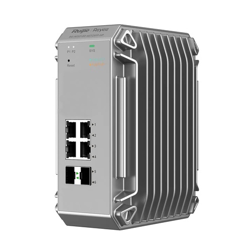 RUIJIEE REYEE CLOUD INDUSTRIAL SWITCH L2 FULL MANAGED IP40. 8X1GE POE+ POWER BUDGET 240W 4XSFP - SWITCH E HUB | TecnoCARE.net Sabaudia, Latina, Terracina, San Felice Circeo e Pontinia