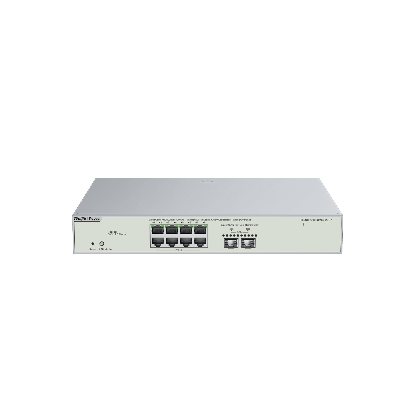 RUIJIEE REYEE CLOUD SWITCH MANAGED MULTIGIGABIT L3 4x2,5GE POE++, 12x2,5GE PoE+ 4x10GE SFP+POWER BUDGET 370W - SWITCH E HUB | TecnoCARE.net Sabaudia, Latina, Terracina, San Felice Circeo e Pontinia