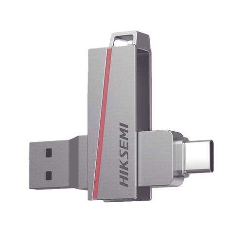 HIKVISION HIKVISION PEN DISK USB FLASH USB 3.2 32GB E307 DUAL SLIM METAL CASE SILVER - MEMORIE USB | TecnoCARE.net Sabaudia, Latina, Terracina, San Felice Circeo e Pontinia