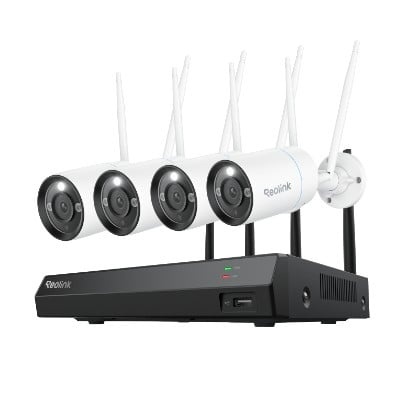 REOLINK Reolink RLK12-800WB4 Kit di telecamere di sicurezza WiFi - SISTEMI DI SORVEGLIANZA | TecnoCARE.net Sabaudia, Latina, Terracina, San Felice Circeo e Pontinia
