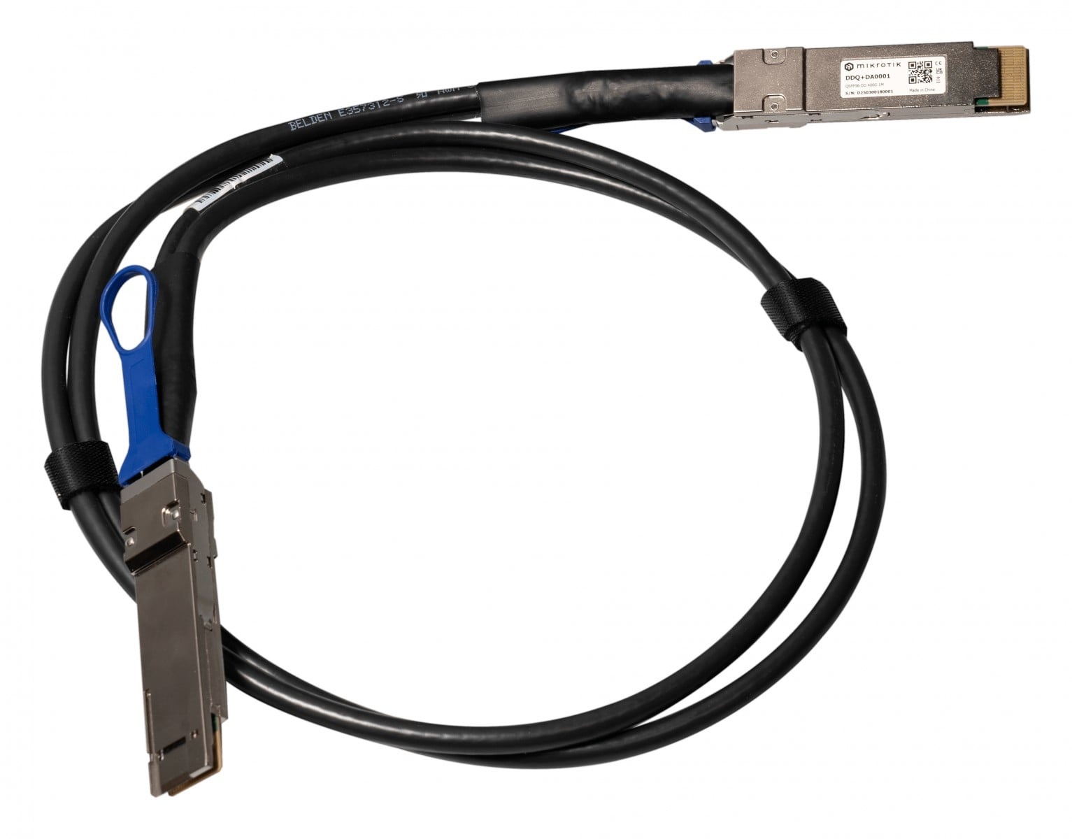 MIKROTIK Mikrotik DDQ+DA0001 cavo InfiniBand e in fibra ottica 1 m QSFP-DD DAC Nero - CAVI PER COMPUTER E PERIFERICHE | TecnoCARE.net Sabaudia, Latina, Terracina, San Felice Circeo e Pontinia