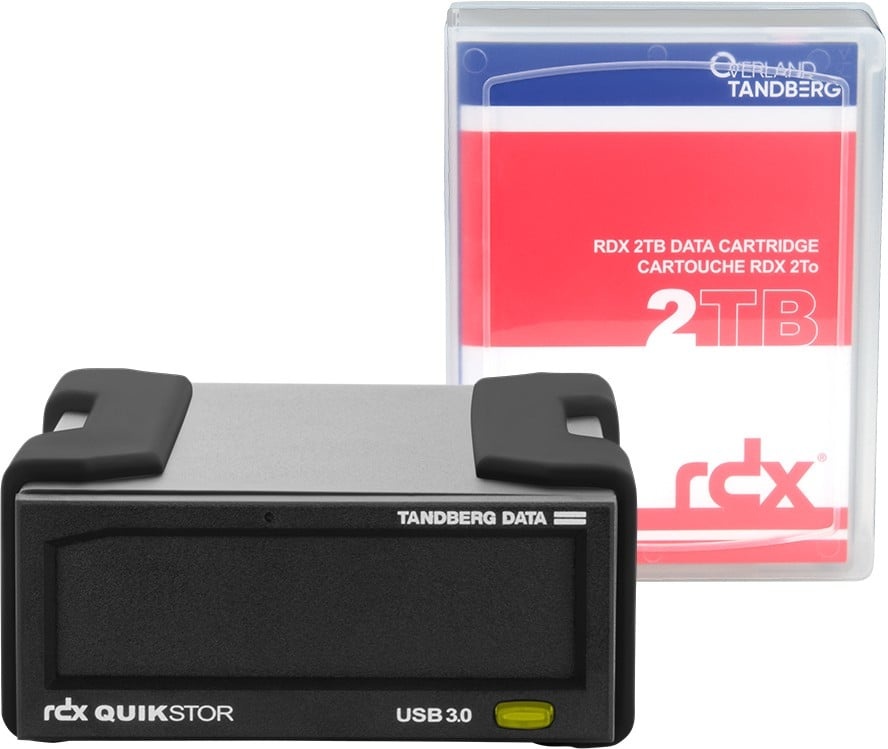 OVERLAND-TANDBERG Overland-Tandberg 8865-RDX - Disco di archiviazione - Cartuccia RDX - USB 3.2 Gen 1 (3.1 Gen 1) - HDD - UL 60950 - CSA C22.2 No. 60950 - IEC 60950/ EN60950 FCC - SUPPORTI PER LA MEMORIZZAZIONE | TecnoCARE.net Sabaudia, Latina, Terracina, San Felice Circeo e Pontinia
