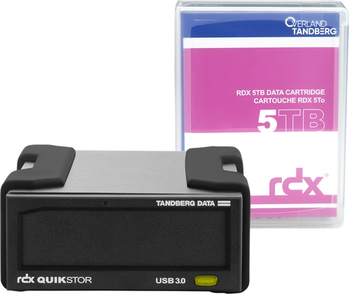 TANDBERG TANDBERG KIT DISPOSITIVO ESTERNO RDX USB3+ AUTOALIMENTATO CON CARTUCCIA BACKUP 5TB (SUPPORTO WINDOWS - BACK-UP | TecnoCARE.net Sabaudia, Latina, Terracina, San Felice Circeo e Pontinia