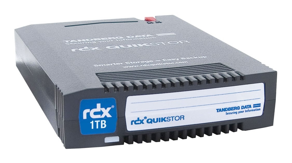 OVERLAND-TANDBERG Tandberg Data 8586-RDX supporto di archiviazione di backup Cartuccia RDX 1 TB - SUPPORTI PER LA MEMORIZZAZIONE | TecnoCARE.net Sabaudia, Latina, Terracina, San Felice Circeo e Pontinia