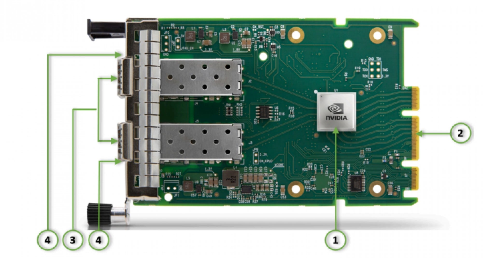 MELLANOX ConnectX®-6 Lx EN adapter card, 25GbE OCP3.0, With Host Management, Dual-port SFP28, PCIe 4.0 x8, Crypto Enabled and Secure Boot, Thumbscrew (Pull Tab) Bracket - COMPONENTI | TecnoCARE.net Sabaudia, Latina, Terracina, San Felice Circeo e Pontinia