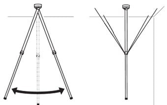 AXIS AXIS T91B50 Supporto a soffitto telescopico - SISTEMI DI SORVEGLIANZA | TecnoCARE.net Sabaudia, Latina, Terracina, San Felice Circeo e Pontinia