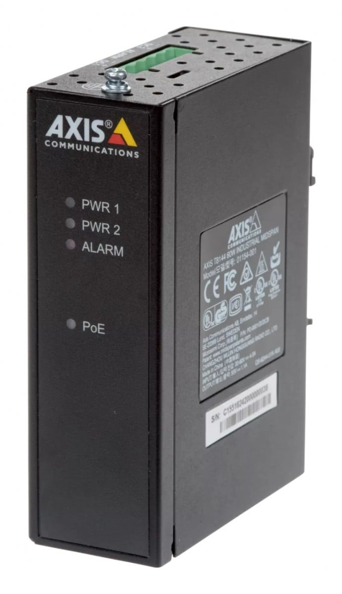 AXIS AXIS 01154-001 adattatore PoE Gigabit Ethernet - RETI | TecnoCARE.net Sabaudia, Latina, Terracina, San Felice Circeo e Pontinia