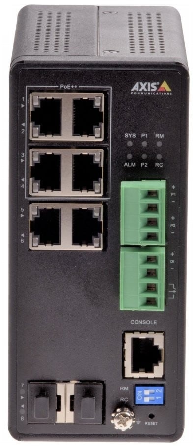 AXIS AXIS 01633-001 interruttore di rete Gestito Gigabit Ethernet (10/100/1000) Power over Ethernet (PoE) Nero - RETI | TecnoCARE.net Sabaudia, Latina, Terracina, San Felice Circeo e Pontinia