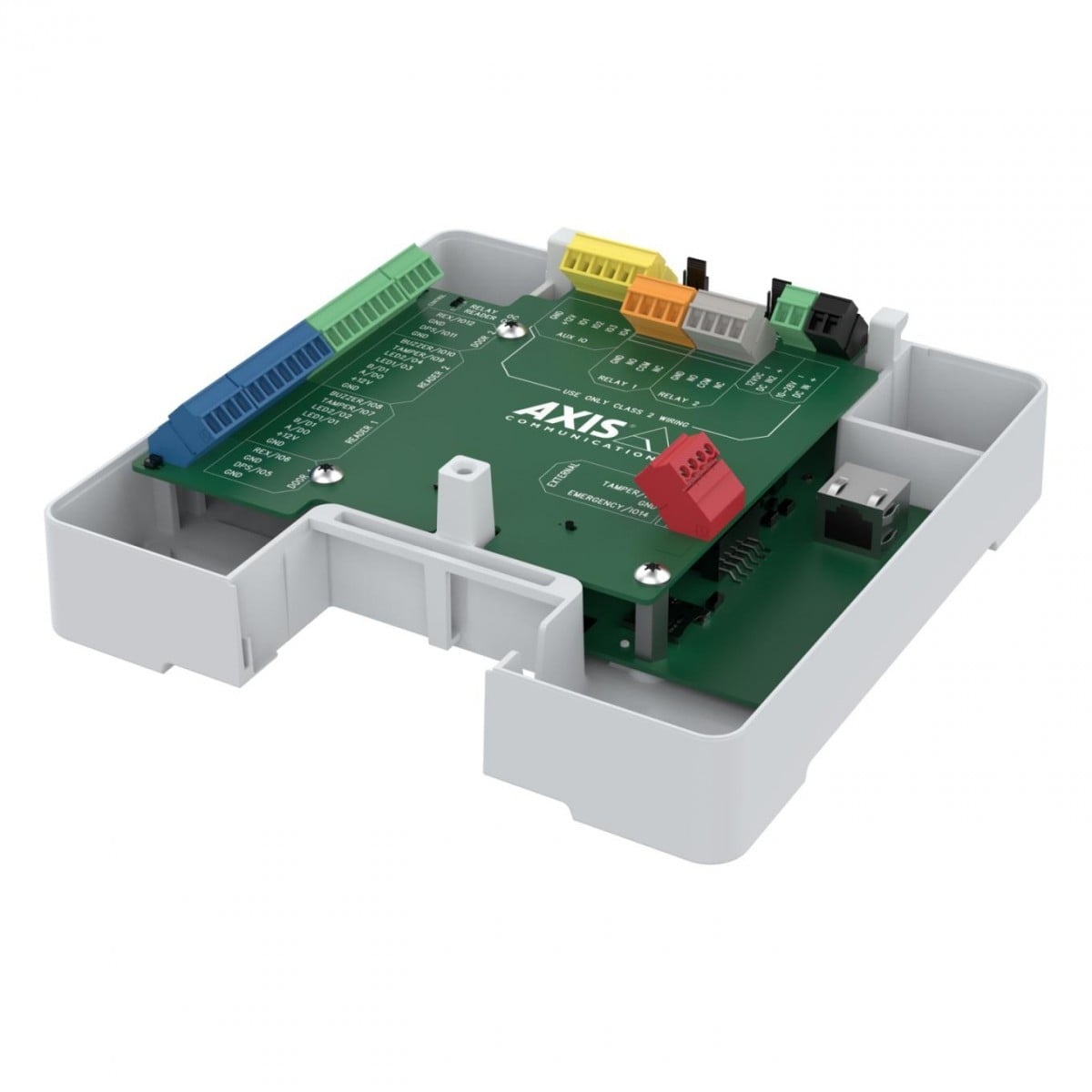 AXIS AXIS 02654-001 controllore di porta di sicurezza Bare 2 porta(e) RJ-45 / RS-485 - ACCESSO E CONTROLLO | TecnoCARE.net Sabaudia, Latina, Terracina, San Felice Circeo e Pontinia
