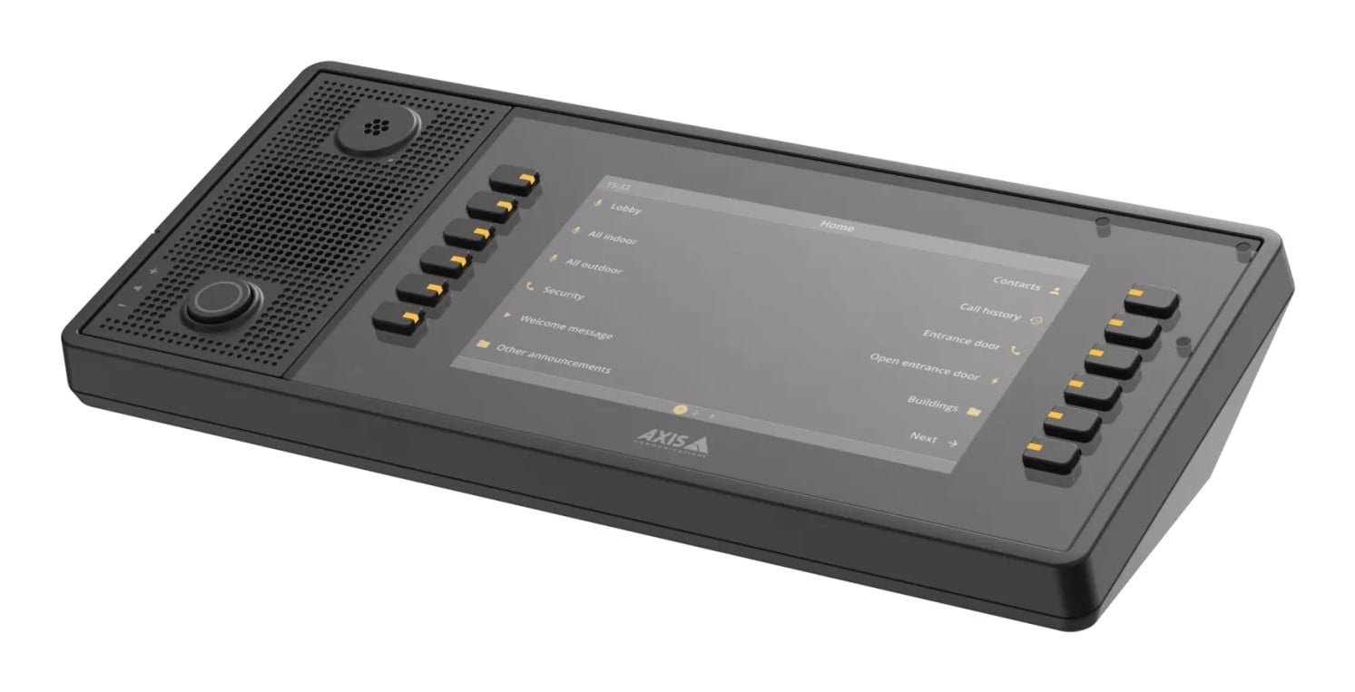 AXIS AXIS C6110 sistema di videocitofono 17,8 cm (7") Nero - ACCESSO E CONTROLLO | TecnoCARE.net Sabaudia, Latina, Terracina, San Felice Circeo e Pontinia