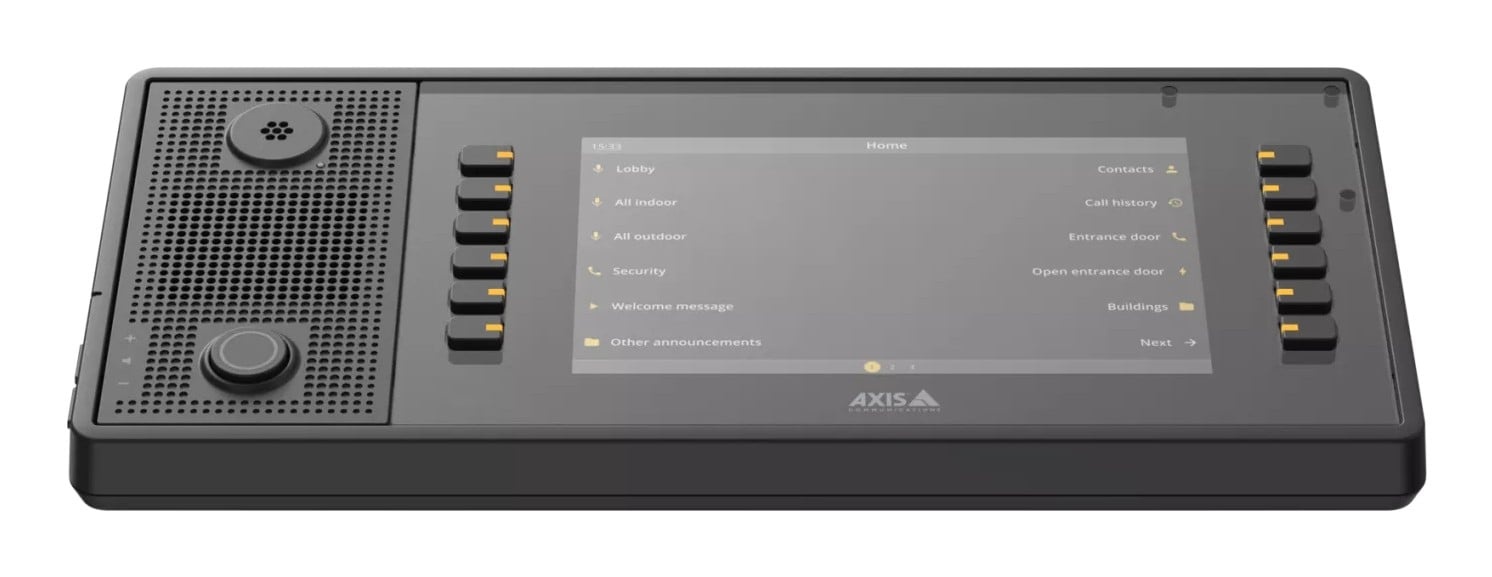 AXIS AXIS C6110 sistema di videocitofono 17,8 cm (7") Nero - ACCESSO E CONTROLLO | TecnoCARE.net Sabaudia, Latina, Terracina, San Felice Circeo e Pontinia