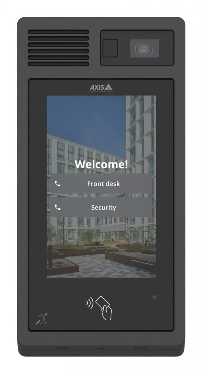 AXIS AXIS I8307-VE Videocitofono di rete - ACCESSO E CONTROLLO | TecnoCARE.net Sabaudia, Latina, Terracina, San Felice Circeo e Pontinia