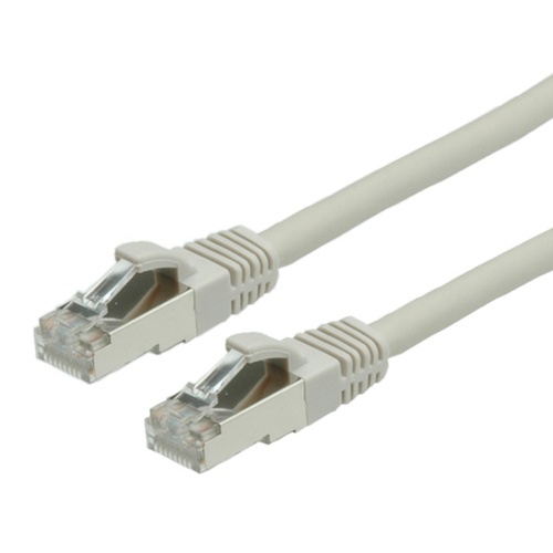 VALUE VALUE CAVO DI RETE S/FTP (PIMF) PATCHCORD CAT.6/CLASS E, LSOH, GRIGIO, 2M - CAVI DI RETE | TecnoCARE.net Sabaudia, Latina, Terracina, San Felice Circeo e Pontinia