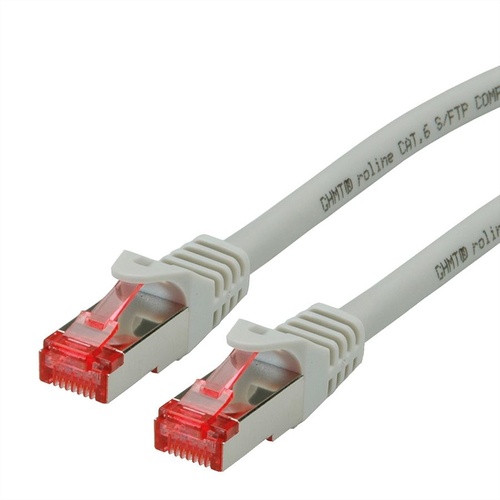 ROLINE ROLINE CAVO S/FTP, PIMF, PATCHCORD CAT.6, COMPONENT LEVEL, LSOH, GREY, 10M - CAVI DI RETE | TecnoCARE.net Sabaudia, Latina, Terracina, San Felice Circeo e Pontinia