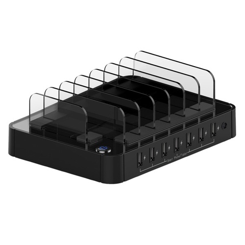 ROLINE ROLINE STAZIONE DI RICARICA TABLET, CEL, USB, 7 PORTE - CAVI DI ALIMENTAZIONE | TecnoCARE.net Sabaudia, Latina, Terracina, San Felice Circeo e Pontinia
