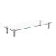 ROLINE ROLINE STAND PER MONITOR IN VETRO, CON PIEDINI METALLICI AGGIUSTABILI - ACCESSORI TV | TecnoCARE.net Sabaudia, Latina, Terracina, San Felice Circeo e Pontinia