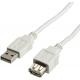 SECOMP STANDARD CAVO USB2.0 CABLE, A-A, M/F, BEIGE, 3M - CAVI HDMI/VGA/DVI/DP | TecnoCARE.net Sabaudia, Latina, Terracina, San Felice Circeo e Pontinia
