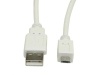 SECOMP STANDARD CAVO USB2.0 CABLE, A-MICROB, M/M, BEIGE, 3M - CAVI HDMI/VGA/DVI/DP | TecnoCARE.net Sabaudia, Latina, Terracina, San Felice Circeo e Pontinia