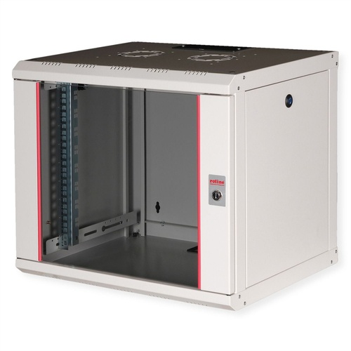 ROLINE ROLINE 19" CABINET DA MURO RACK 9U, 450x600 (WxD), GRIGIO - ARMADI RACK | TecnoCARE.net Sabaudia, Latina, Terracina, San Felice Circeo e Pontinia