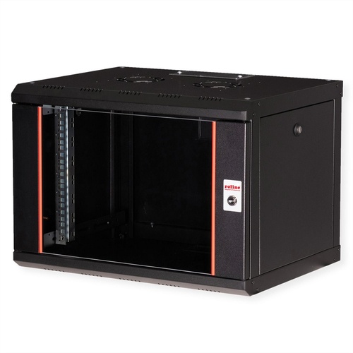 ROLINE ROLINE 19" CABINET DA MURO RACK 7U, 600x450 (WxD), NERO - ARMADI RACK | TecnoCARE.net Sabaudia, Latina, Terracina, San Felice Circeo e Pontinia