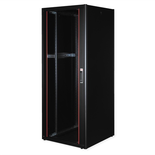 ROLINE ROLINE 19" CABINET NETWORK BASIC 42U, 800x800 (WxD), PORTA IN VETRO, NERO - ARMADI RACK | TecnoCARE.net Sabaudia, Latina, Terracina, San Felice Circeo e Pontinia