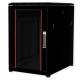 ROLINE ROLINE 19" CABINET NETWORK PRO 16U, 600x800 (WxD), PORTA IN VETRO, NERO - ARMADI RACK | TecnoCARE.net Sabaudia, Latina, Terracina, San Felice Circeo e Pontinia