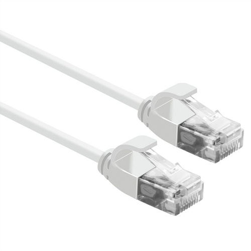ROLINE ROLINE CAVO UTP DATA CENTER PATCHCORD CAT.6A/CLASS EA, LSOH, SLIM, BIANCO, 1.5M - CAVI DI RETE | TecnoCARE.net Sabaudia, Latina, Terracina, San Felice Circeo e Pontinia