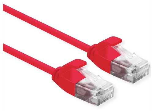 ROLINE ROLINE CAVO DI RETE UTP DATA CENTER PATCH CORD CAT.6A (CLASSE EA) LSOH SLIM 3 M ROSSO - CAVI DI RETE | TecnoCARE.net Sabaudia, Latina, Terracina, San Felice Circeo e Pontinia